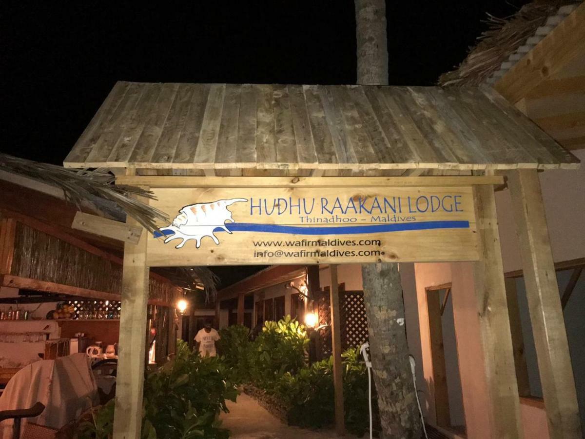 Hudhu Raakani Lodge Maldives Thinadhoo  Exterior foto